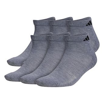 Big & Tall adidas 6-pack Athletic Cushioned Low Cut Socks