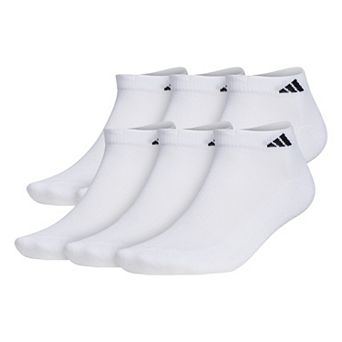 Big & Tall adidas 6-pack Athletic Cushioned Low Cut Socks