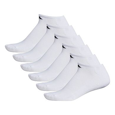 Big & Tall adidas 6-pack No Show Socks