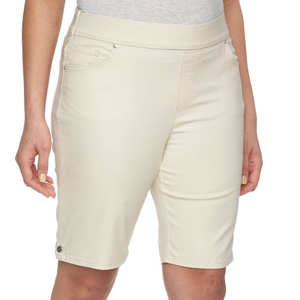 Gloria vanderbilt avery 2024 pull on shorts