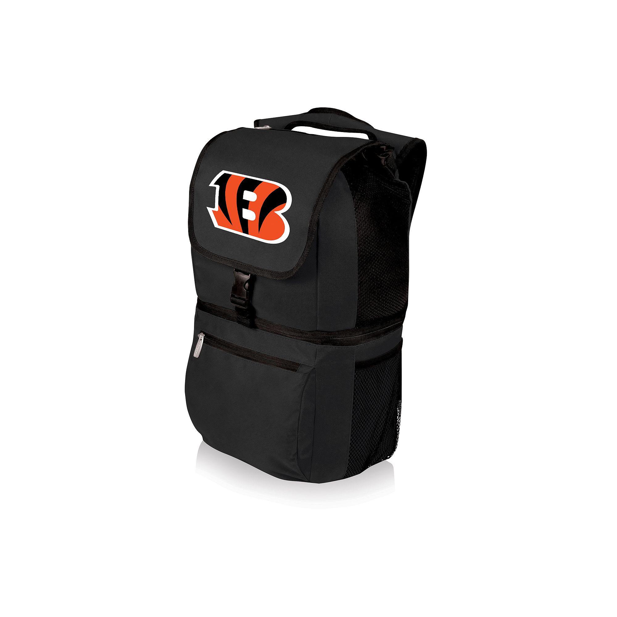 Picnic Time Cincinnati Bengals Zuma Backpack Cooler, Black