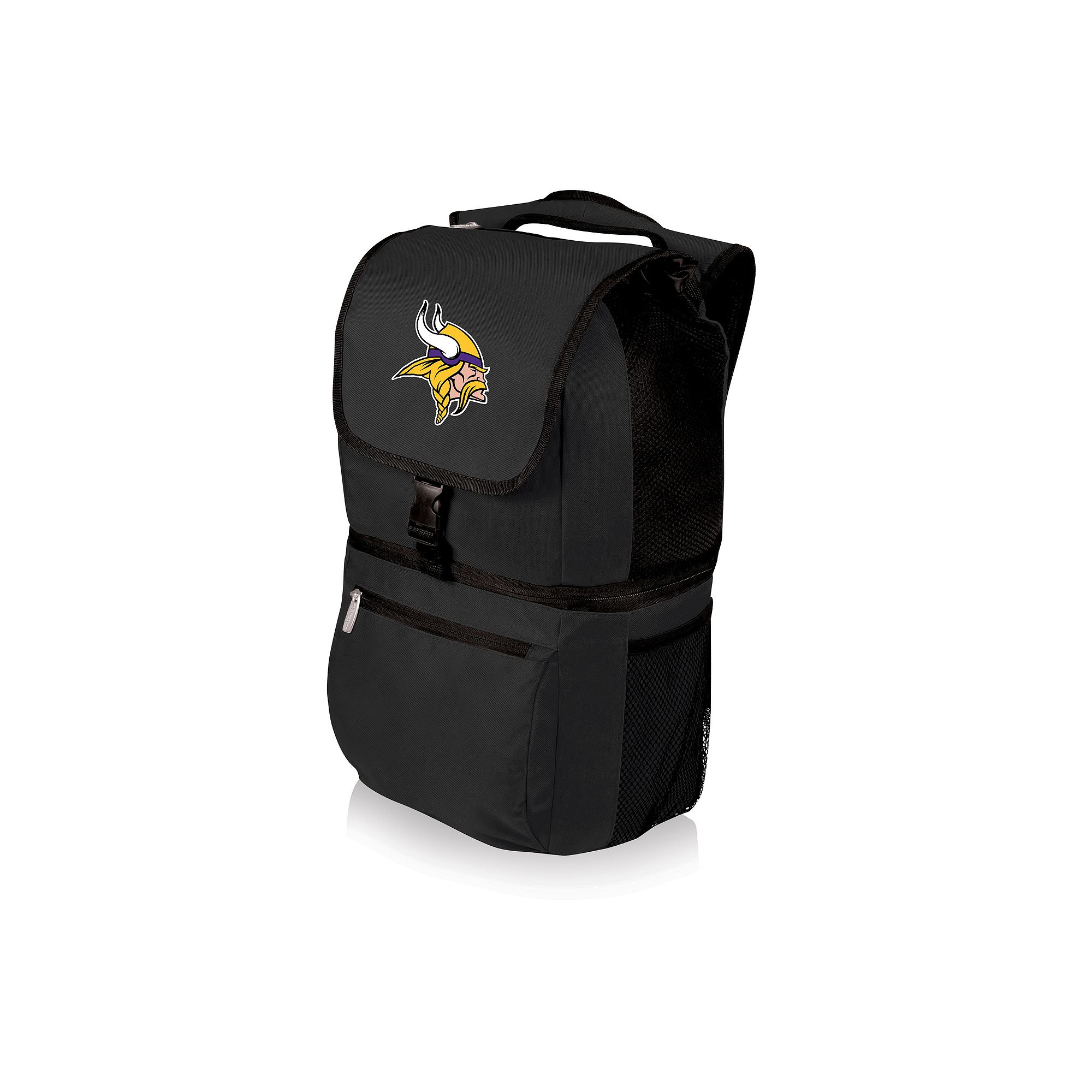Picnic Time Minnesota Vikings Zuma Backpack Cooler, Black