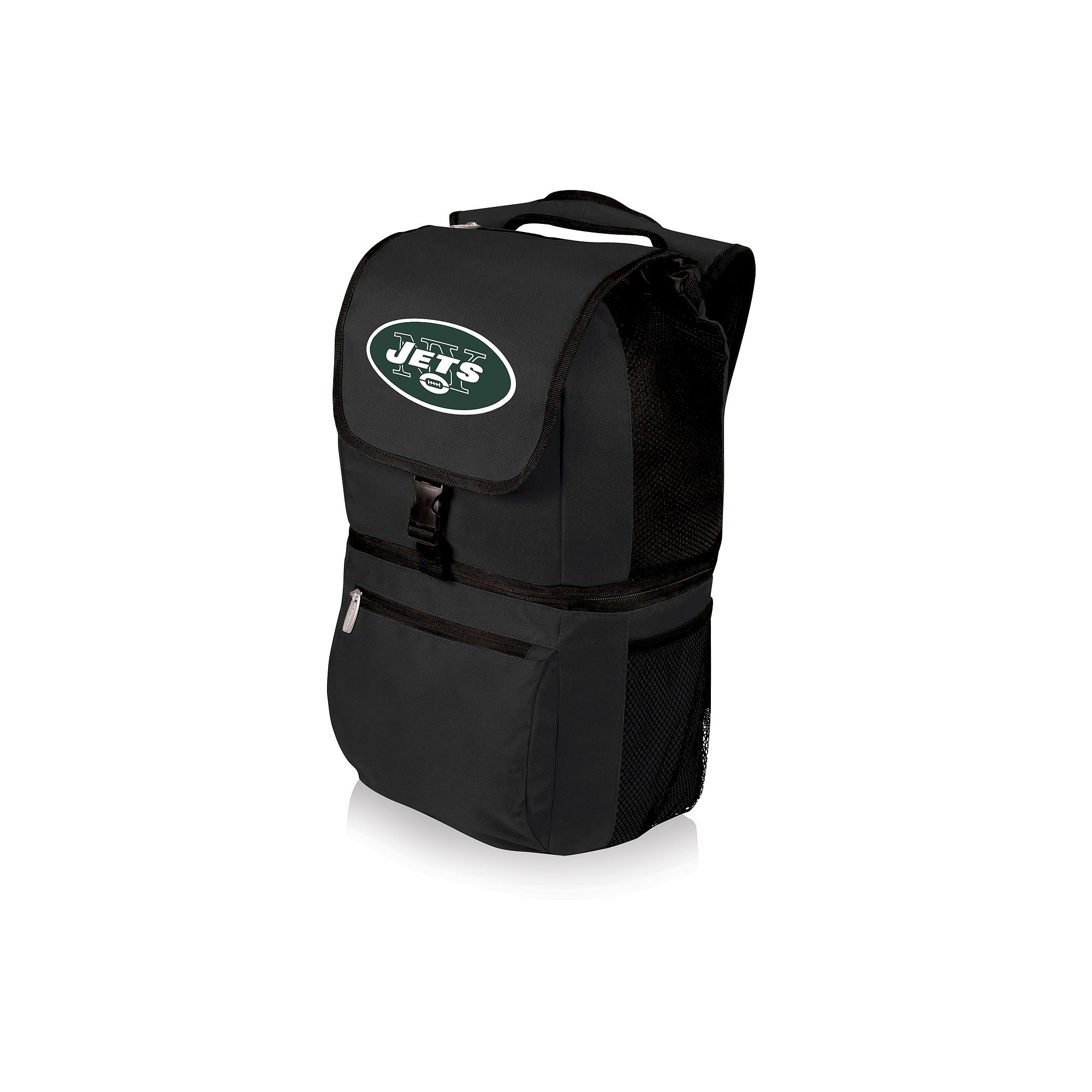Picnic Time New York Jets Zuma Backpack Cooler, Black