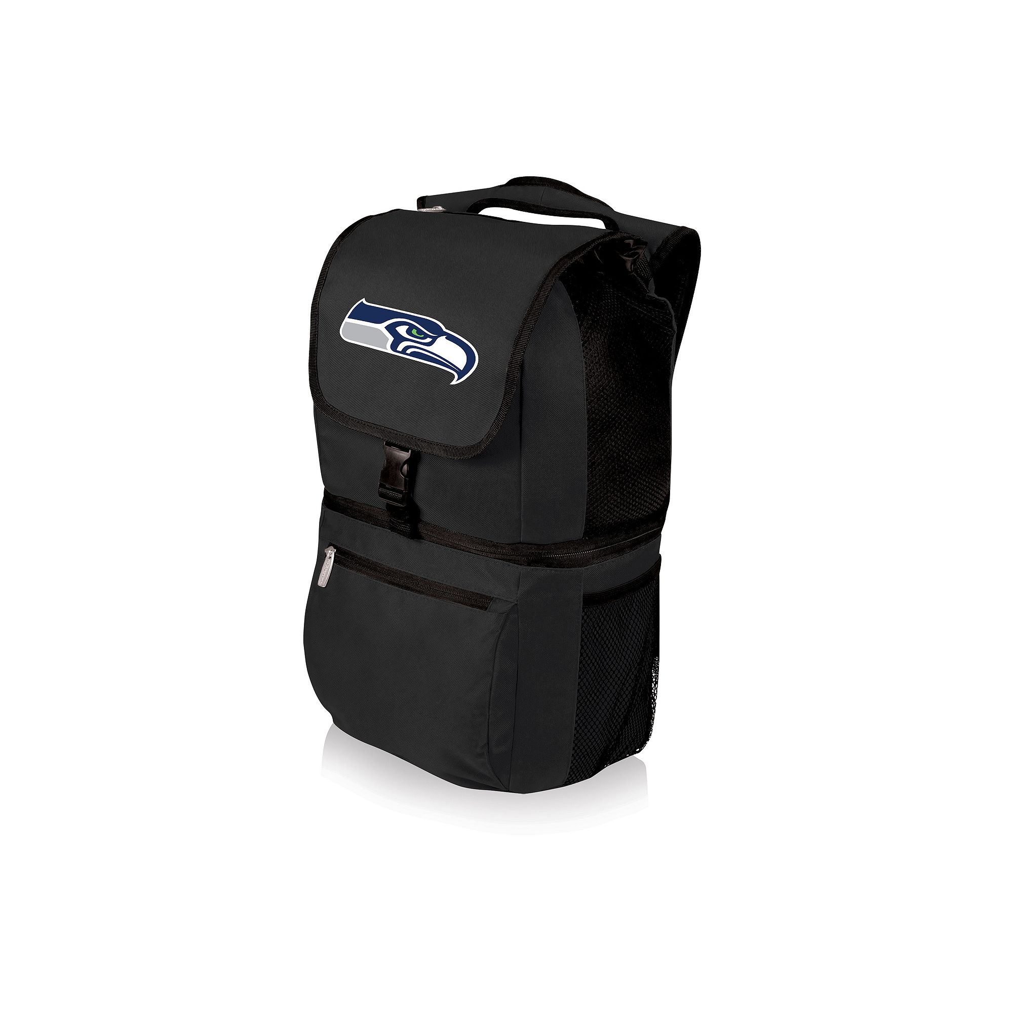 Picnic Time Seattle Seahawks Zuma Backpack Cooler, Black