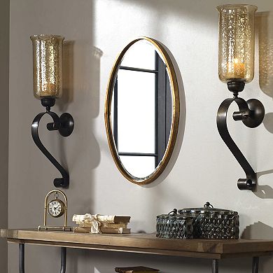 Uttermost Herleva Oval Wall Mirror