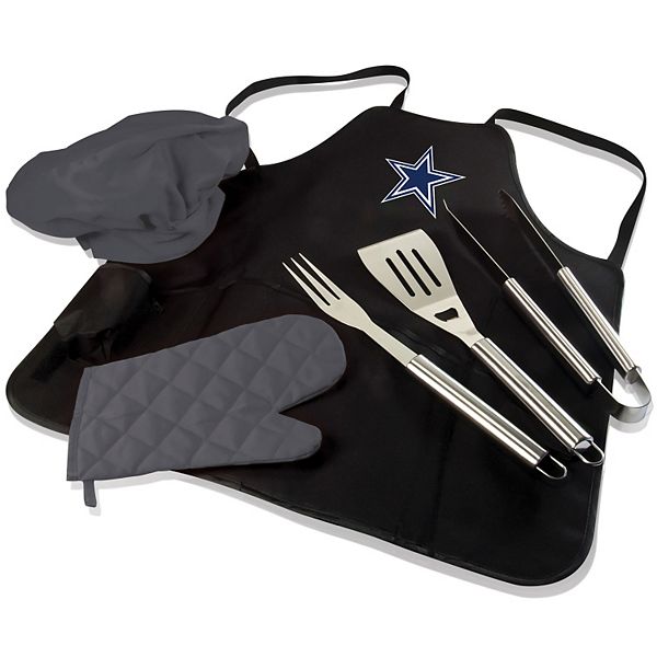 dallas cowboys apron and chef's hat