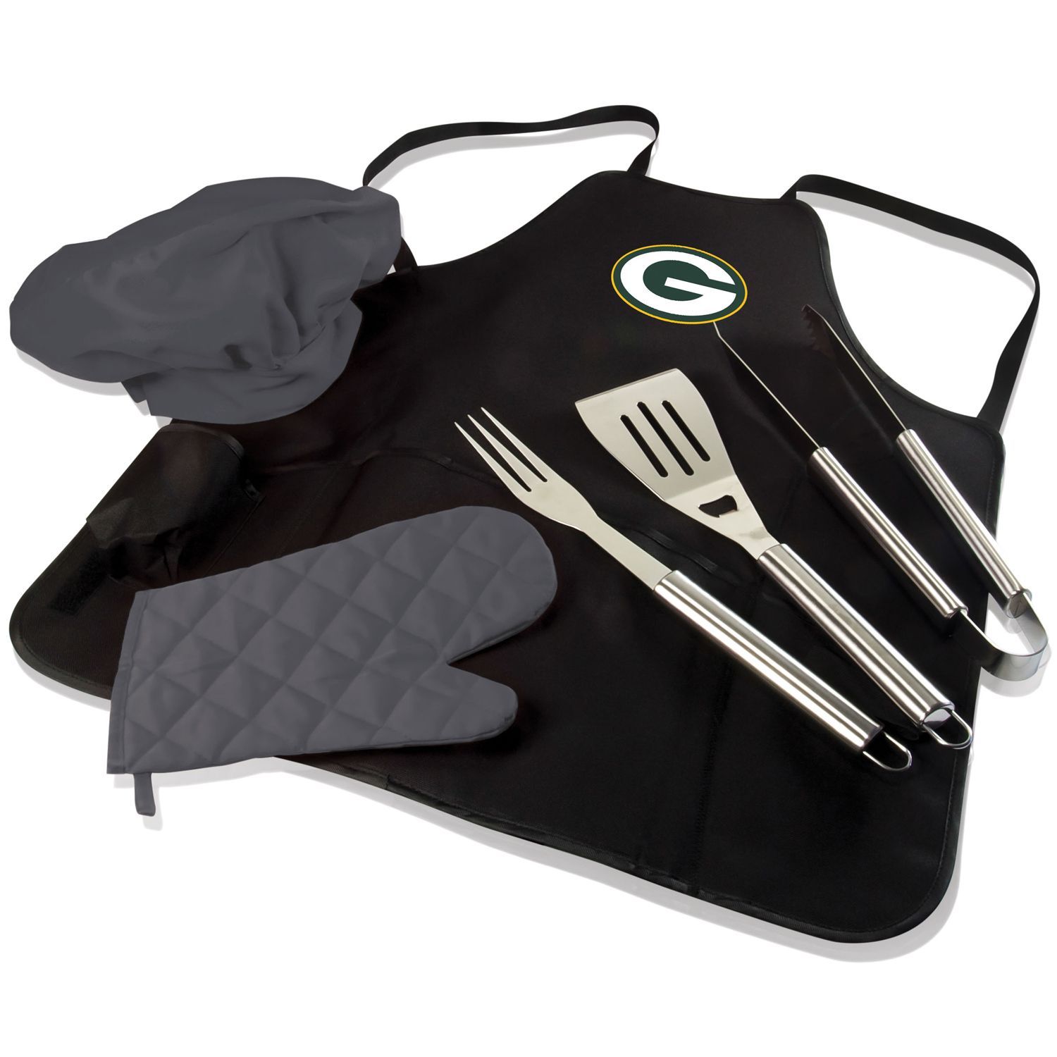 Green Bay Packers 8 PC Tailgater BBQ Set