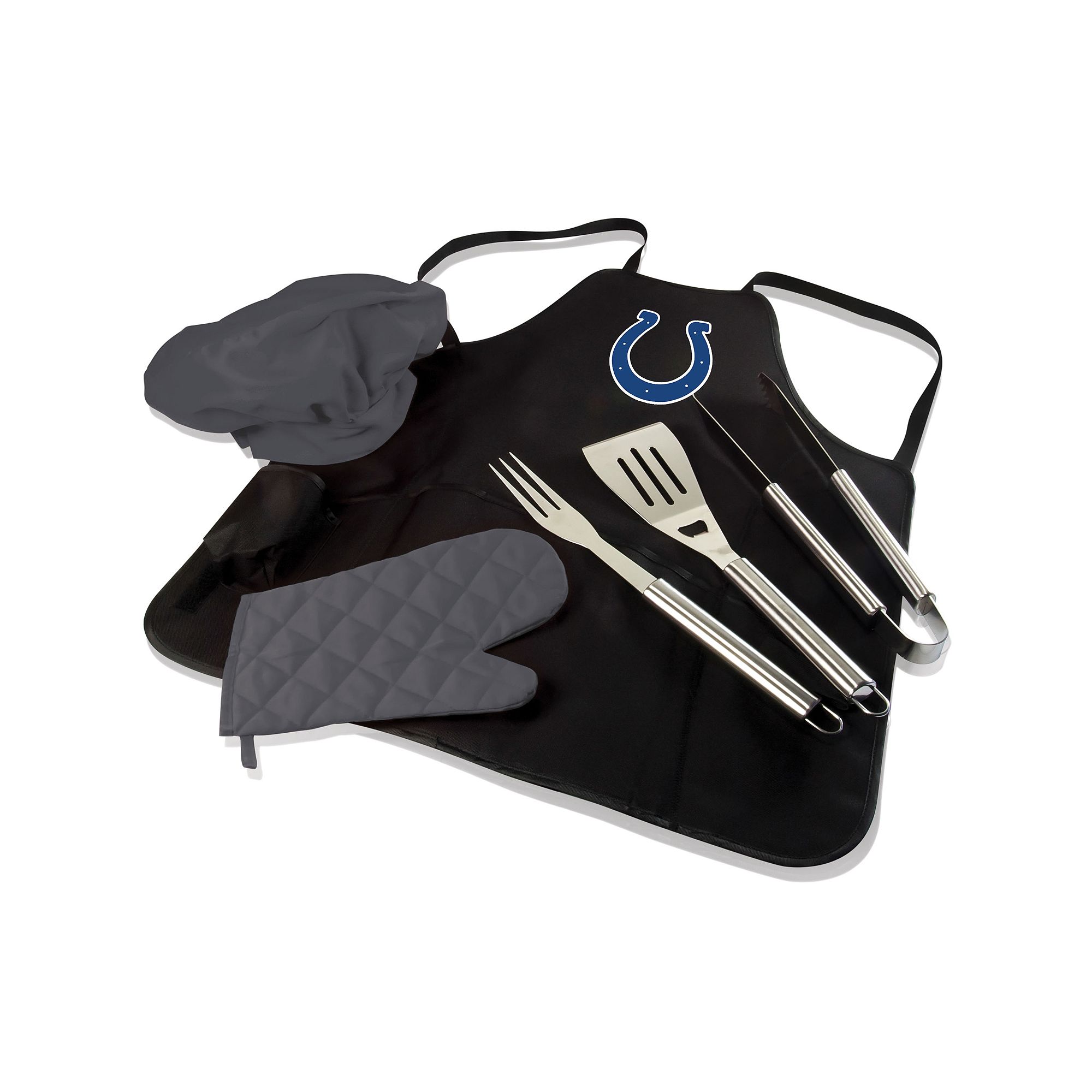 Picnic Time Indianapolis Colts BBQ Apron & Tote, Black