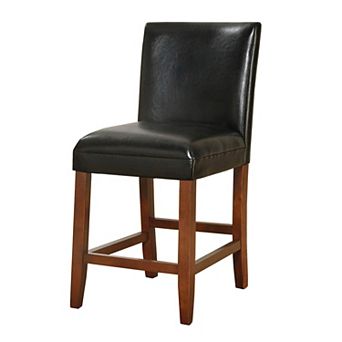 HomePop Luxury Bar Stool 24 in