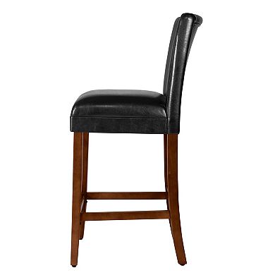 HomePop Luxury Bar Stool 29-in.