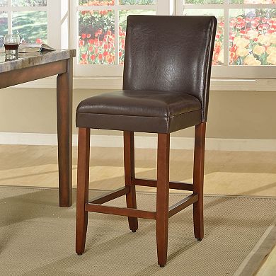 HomePop Luxury Bar Stool 29-in.