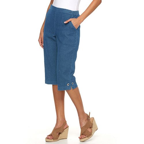 Petite Croft & Barrow® Pull-On Capris