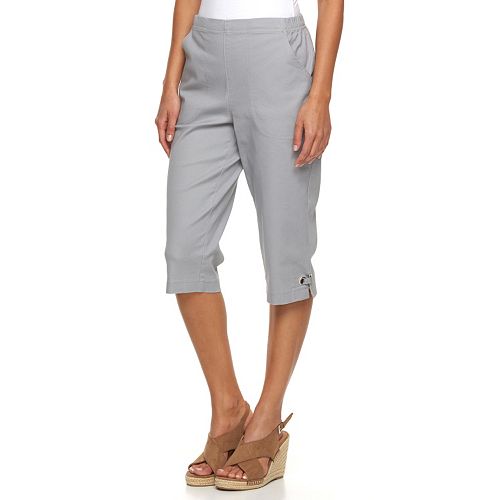 Petite Croft & Barrow® Pull-On Capris