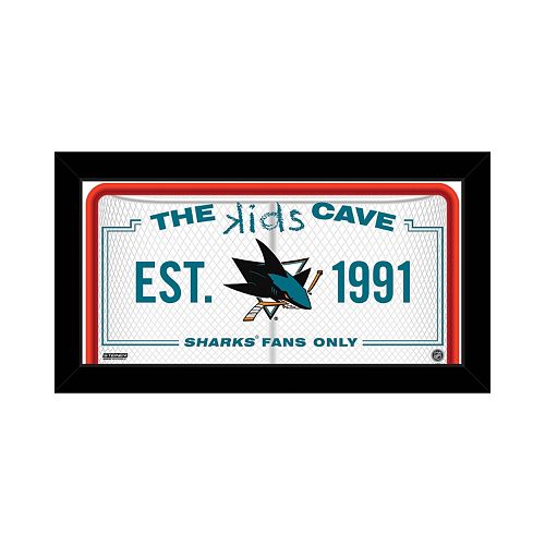 Steiner Sports San Jose Sharks 10 x 20 Kids Cave Sign