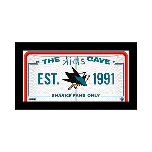 Steiner Sports San Jose Sharks 10″ x 20″ Kids Cave Sign