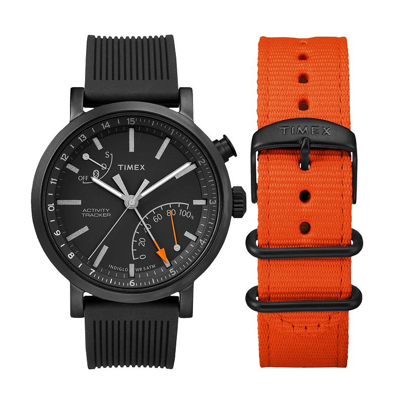 Timex Unisex Metropolitan+ Activity Tracker Watch & Interchangeable Band Set - TWG012600ZA, Multicolor