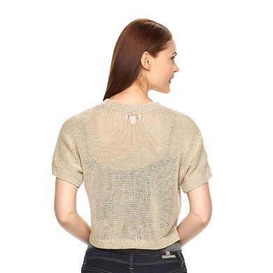 Women's Croft & Barrow® Solid Textured Shrug