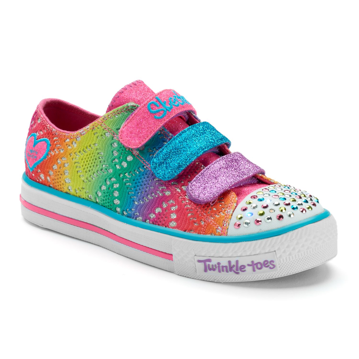 skechers rainbow twinkle toes