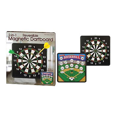 2-in-1 Reversible Magnetic Dartboard by Westminster Inc.