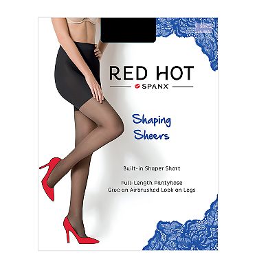 RED HOT by SPANX Shaping Sheer Tights
