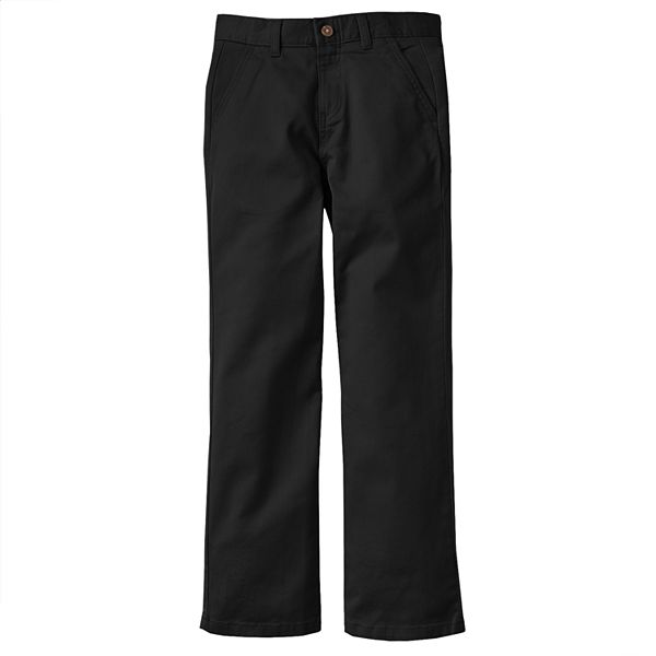 Boys 820 Chaps School Uniform Comfort Stretch Chino Pants