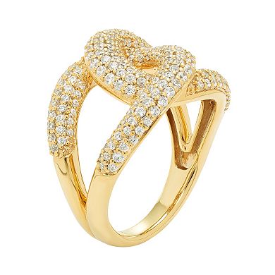 14k Gold 1 1/8 Carat T.W. Diamond Ring