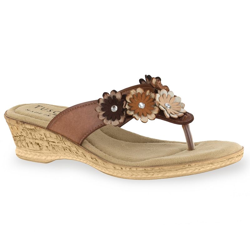 Brown Wedge Sandals | Kohl's