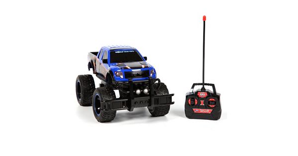 remote control blue monster truck