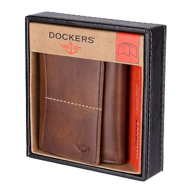 Men's Dockers Extra-Capacity Trifold Wallet