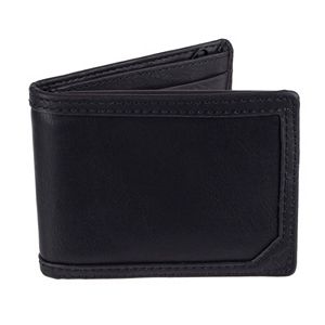 Men's Dockers Passcase Wallet with Zipper Closure