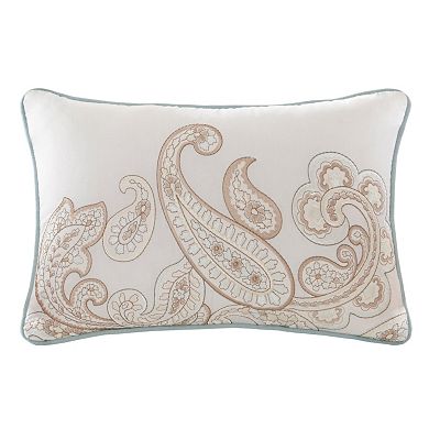 Madison Park Dermot 4-Piece Cotton Quilt Set with Shams and Decorative Pillows