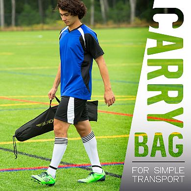 Franklin Sports 6.5' x 3.25' Fiberglass Blackhawk Soccer Goal