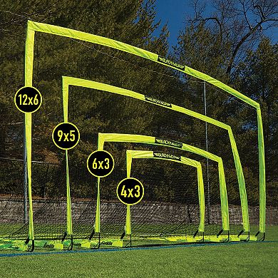 Franklin Sports 6.5' x 3.25' Fiberglass Blackhawk Soccer Goal