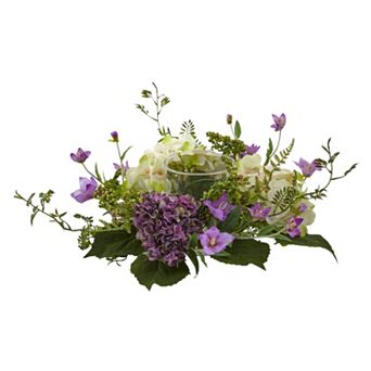 nearly natural Artificial Hydrangea Berry Candelabrum