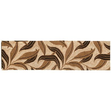 Liora Manne Ravella Leaf Indoor Outdoor Rug