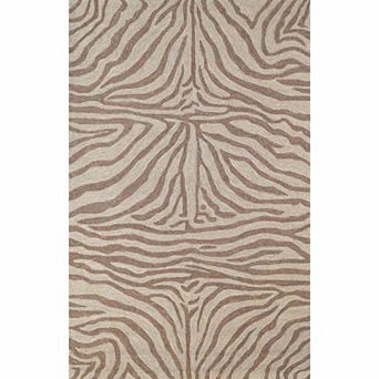 Liora Manne Ravella Zebra Print Indoor Outdoor Rug