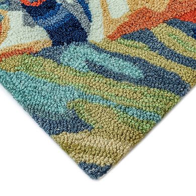 Liora Manne Ravella Tropical Fish Indoor Outdoor Rug