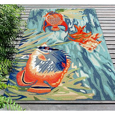 Liora Manne Ravella Tropical Fish Indoor Outdoor Rug