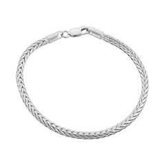 Grey Sterling Silver Bracelets, Jewelry