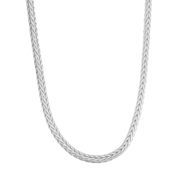 18 Sterling Silver Chain Necklace