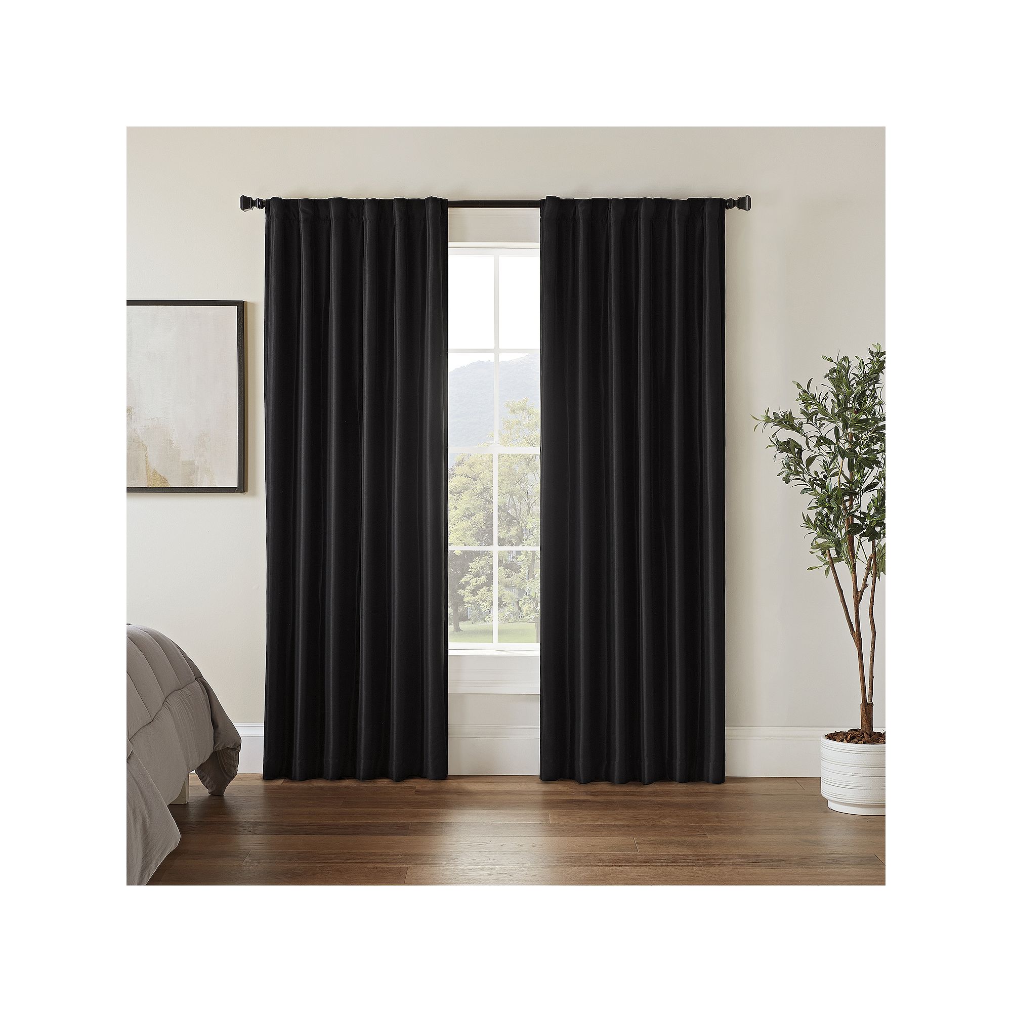 eclipse Fresno Blackout 1-Panel Window Curtain
