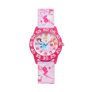 Disney Princess Snow White, Cinderella & Aurora Girls' Time Teacher Watch