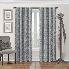 Blue Paisley Curtains Drapes Window Treatments Home Decor