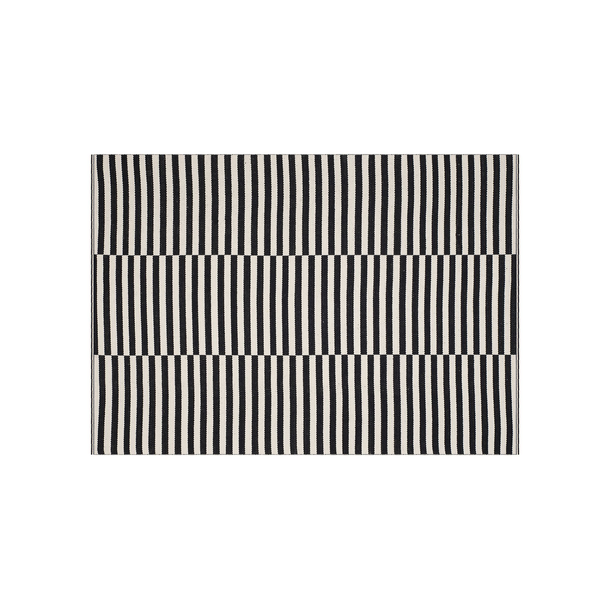 Safavieh Montauk Willow Handcrafted Flatweave Geometric Rug, Ivory Black