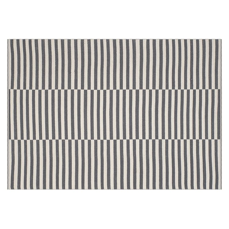 Safavieh Montauk Willow Handcrafted Flatweave Geometric Rug, Grey, 6FT Sq