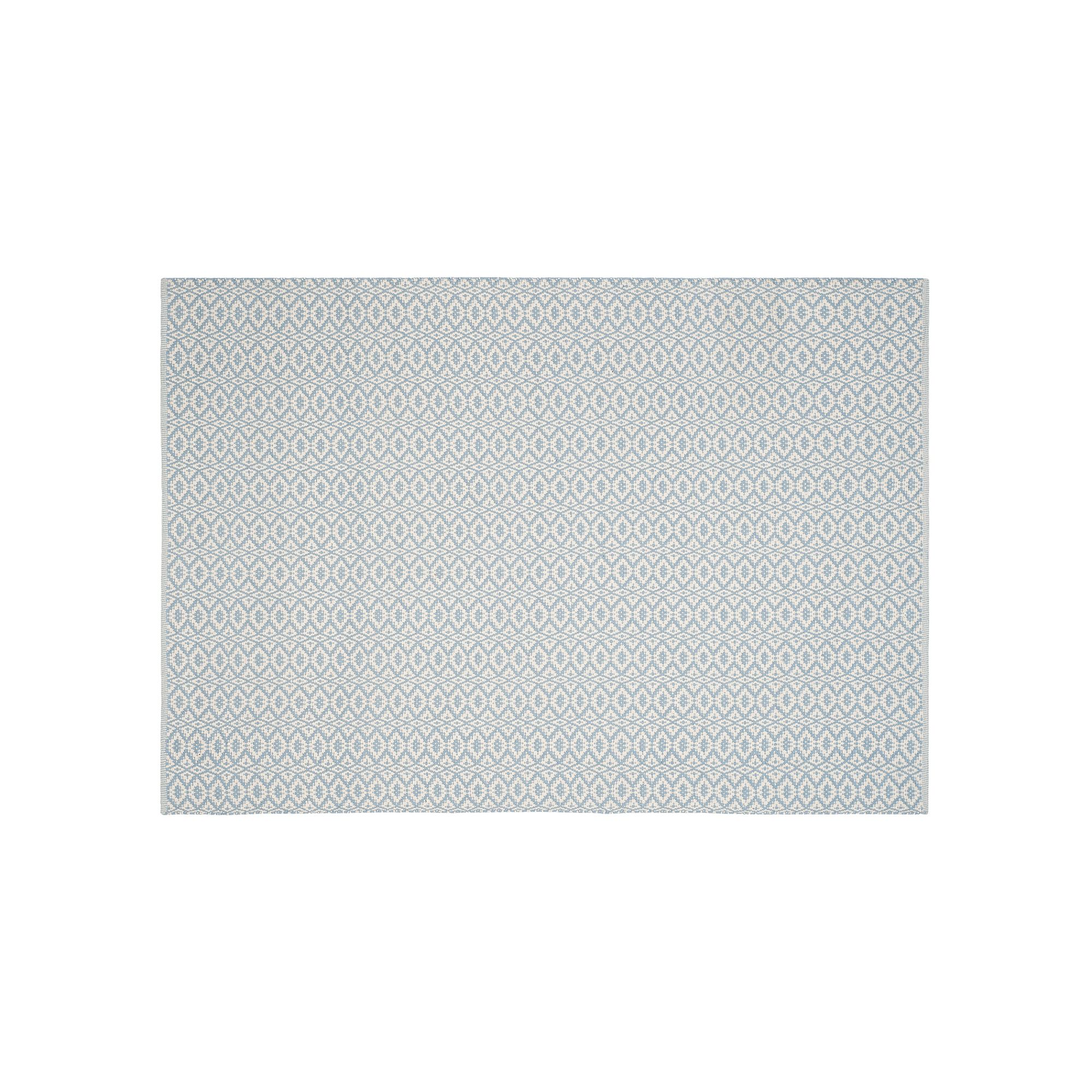Safavieh Montauk Laurel Handcrafted Flatweave Geometric Rug, Ivory Light Bl
