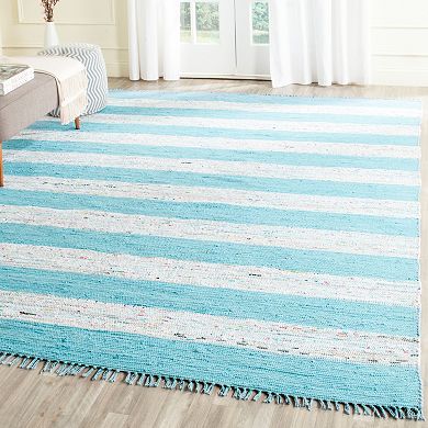 Safavieh Montauk Lynette Handcrafted Flatweave Striped Rug