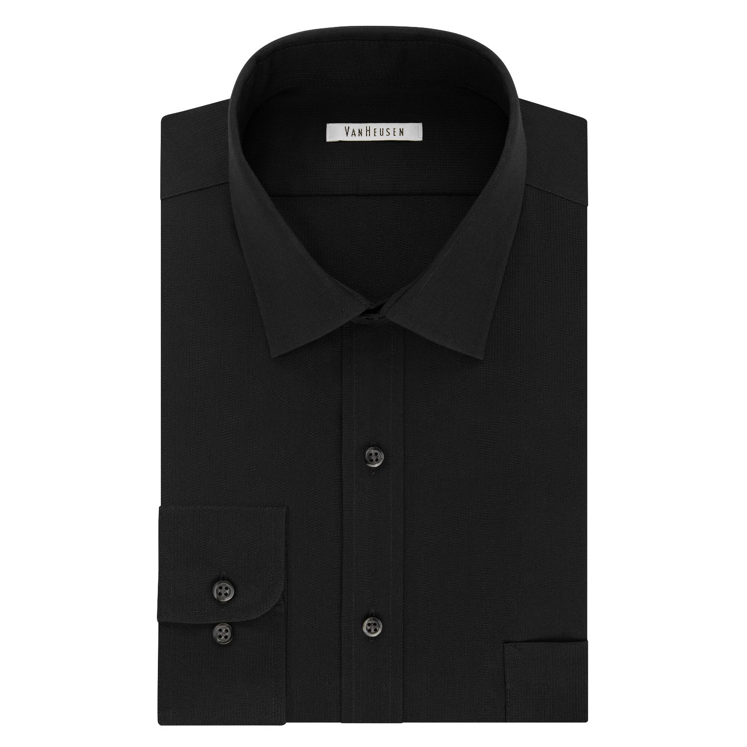 van heusen black shirt