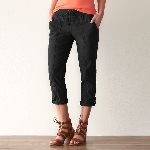 Women's Sonoma Goods For Life® Convertible Roll Cuff Pants