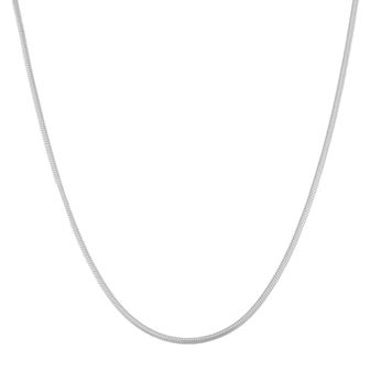 Jordan Blue Sterling Silver Snake Chain Necklace